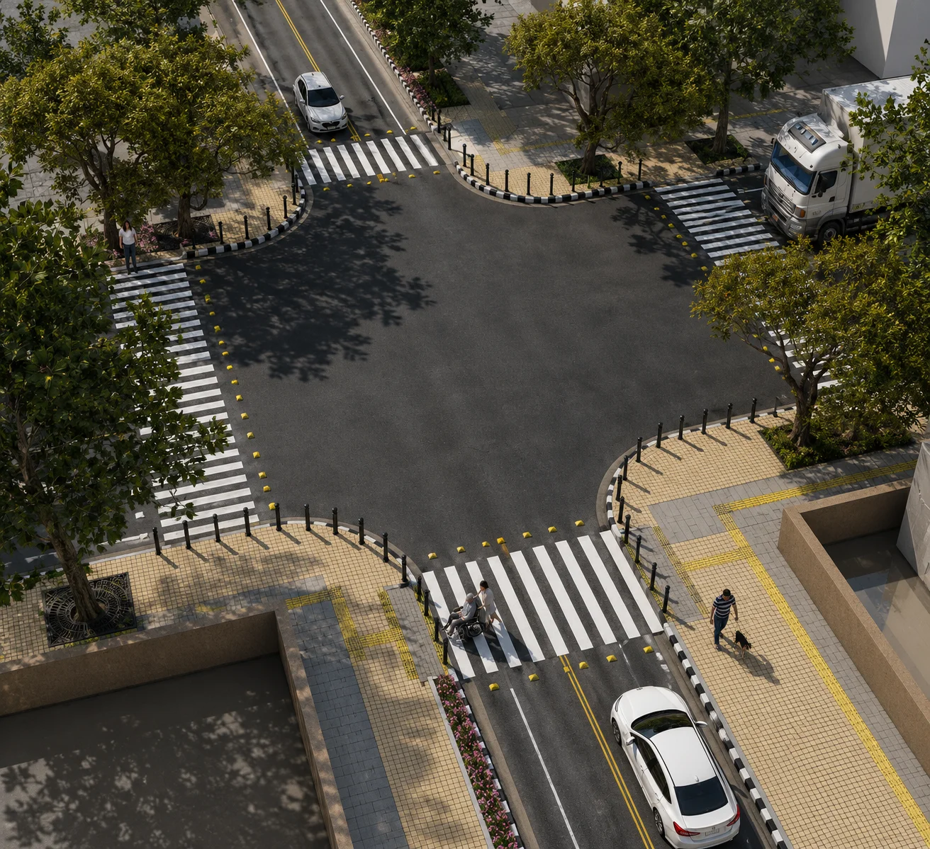 Crossing — enlarged